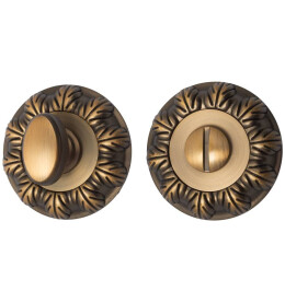 Дверной фиксатор «Bravo A/Z-3WC» Античная МатБронза