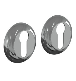 Накладка под цилиндр «Bravo А/Z-4CL» Хром (пром.)