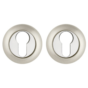 Накладка под цилиндр ET.R.RM54 (ET RM) SN/CP-3 матовый никель/хром