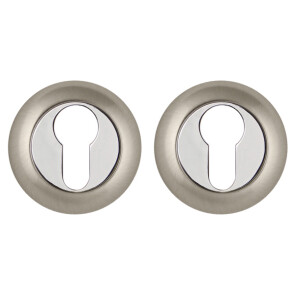 Накладка под цилиндр ET.R.TL54 (ET TL) SN/CP-3 матовый никель/хром