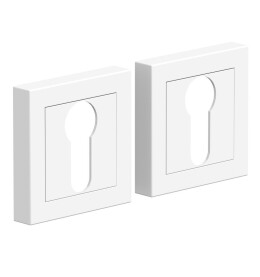 Накладка под цилиндр «Bravo A/Z-2CL» W Белый