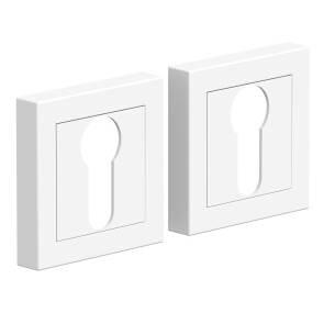 Накладка под цилиндр «Bravo A/Z-2CL» W Белый