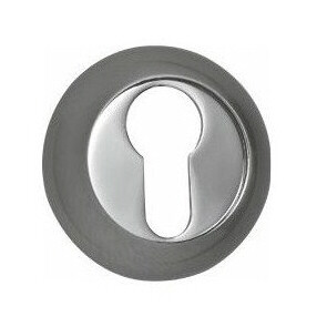 Накладка цилиндровая на круглой розетке Vantage ETD Матовый никель