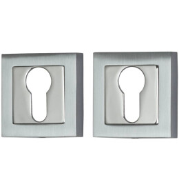 Накладка под цилиндр «Bravo A/Z-2CL»  МатХром