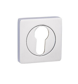 Накладка цилиндровая на квадратной розетке Vantage ET02CP Полированный хром