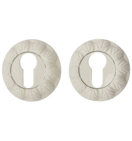 Накладка цилиндровая «Bravo A/Z-3CL» Слоновая кость