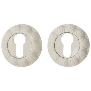 Накладка цилиндровая «Bravo A/Z-3CL» Слоновая кость