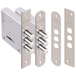 Замок врезной сувальдный Кремень 1.04.06.К