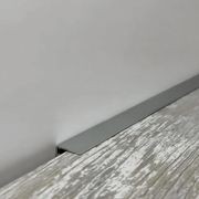 Плинтус approf алюминий серебро 65x16.2