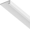 Плинтус approf алюминий белый 62x18