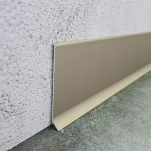 Микроплинтус L образный approf алюминий бронза 60x10