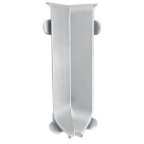 Угол внутренний к плинтусу approf металл серебро 40x10