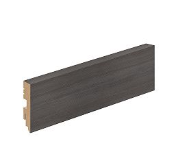 Плинтус напольный ЭКО Grey Veralinga МДФ Тип-0 2050*70*16