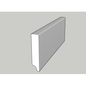 Плинтус triadoors МДФ шелл грей 80x10