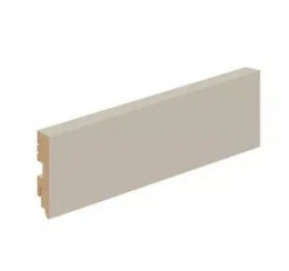 Плинтус Shellac Cream FlexEmal 2400х80х16 мм