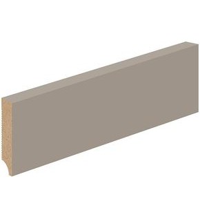Плинтус bravo ПЭТ clay silk 70x16