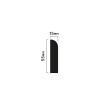 tumb 2 - Плинтус напольный HI WOOD Полистилор Тип-ВЕ55 2000х55х15