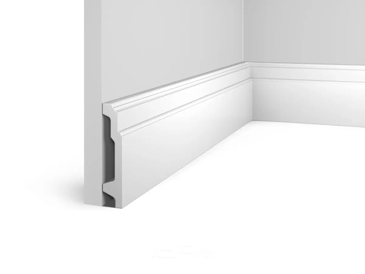 Плинтус напольный HI WOOD Полистирол Тип-B100V1 2000х103х22
