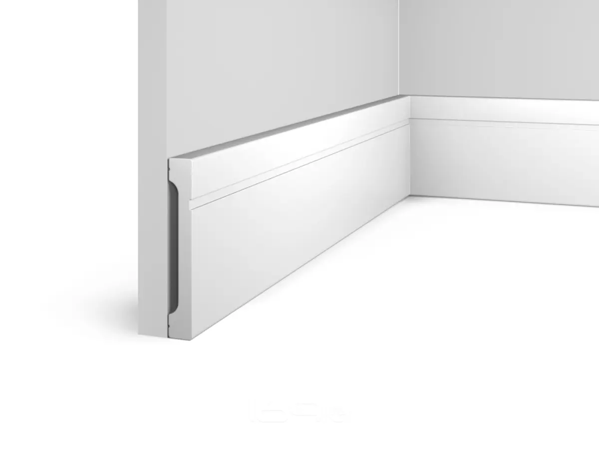 Плинтус напольный HI WOOD Полистирол Тип-B110V1L 2000х110х16