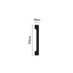 tumb 2 - Плинтус напольный HI WOOD Полистирол Тип-B130V1 2000х130х18
