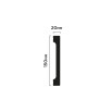 tumb 2 - Плинтус напольный HI WOOD Полистирол Тип-B150V1 2000х150х20