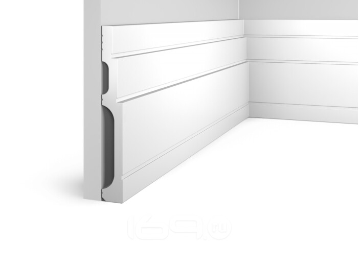 Плинтус напольный HI WOOD Полистирол Тип-B180V2 2000х180х24