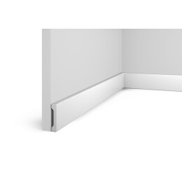 Плинтус Белый 2000*55*12 мм