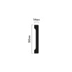 tumb 2 - Плинтус напольный HI WOOD Полистирол Тип-B90V1 2000х90х15