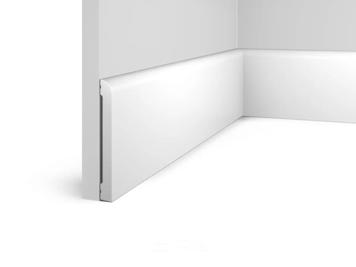 Плинтус напольный HI WOOD Полистирол Тип-BE125 2000х125х13,5