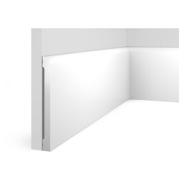 Плинтус Белый 2000*180*16 мм