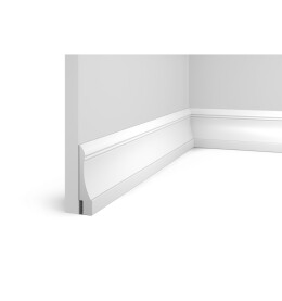 Плинтус Белый 2000*90*19 мм