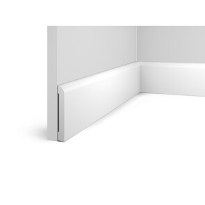 Плинтус HI WOOD полистирол белый 100x13.5