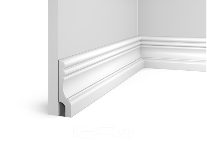 Плинтус напольный HI WOOD Полистирол Тип-W009R 2000 х100 х 25