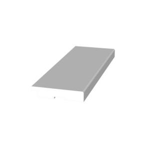 Плинтус triadoors МДФ белоснежно матовый 80x16
