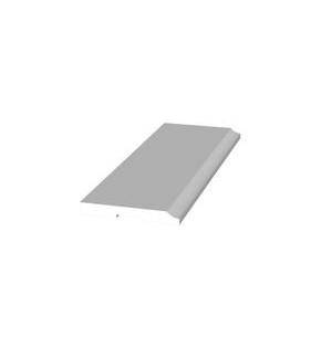 Плинтус triadoors МДФ лайт грей 80x10