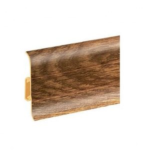 Плинтус cezar ПВХ 156 дуб болотистый 59x22x22