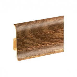 Плинтус cezar ПВХ 156 дуб болотистый 59x22x22