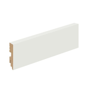 Плинтус bravo винил super white 70x16