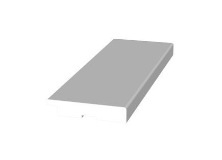 Плинтус triadoors МДФ шелл грей 80x16