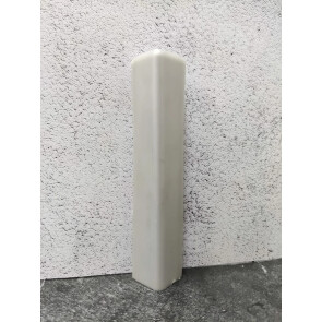 Угол внешний к плинтусу approf ПВХ серый 130x14
