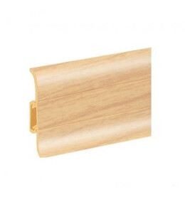 Плинтус 084 Ясень светлый 2500х59х22 мм