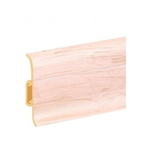 Плинтус cezar ПВХ 105 клён горный 59x22x22