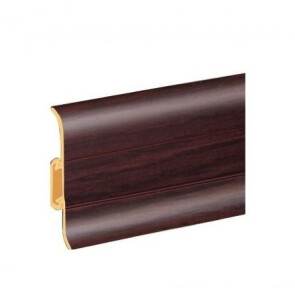 Плинтус cezar ПВХ 109 венге 59x22x22