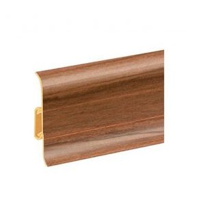 Плинтус cezar ПВХ 131 орех африканский 59x22x22