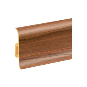 Плинтус cezar ПВХ 131 орех африканский 59x22x22
