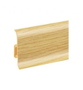 Плинтус cezar ПВХ 137 дуб риверсайд 59x22x22