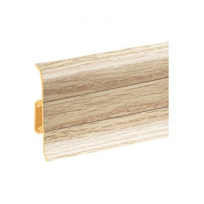 Плинтус cezar ПВХ 155 дуб стрит 59x22x22