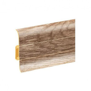 Плинтус cezar ПВХ 166 дуб молочный 59x22x22