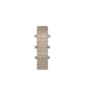 Соединитель к плинтусу cezar ПВХ 145 дуб ричмонд 59x22x22