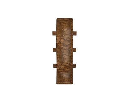 Соединитель к плинтусу cezar ПВХ 156 дуб болотистый 59x22x22